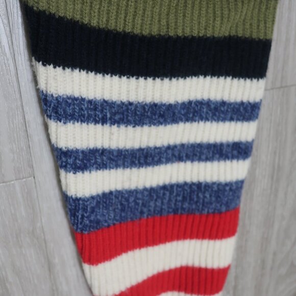 Colorful Thick Knit Stripe Sweater S EUC - Picture 5 of 5